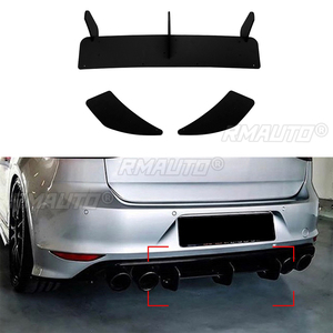 <strong>Car</strong> Rear Bumper <strong>Diffuser</strong> Rear Side Splitters Spoiler Lip Rear Bumper <strong>Protector</strong> for Volkswagen Golf 7R 2013 2014 2015 2016 - Product Image 1