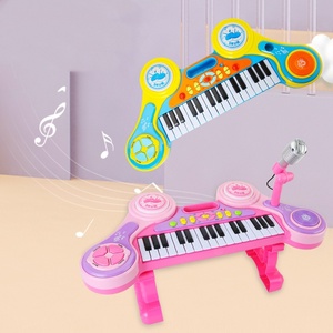 Wholesale Children Education 31-Key Electronic <b>Keyboard</b> Toys Piano Musical <b>Instruments</b> Toys With Microphone for Kids - Product Image 3