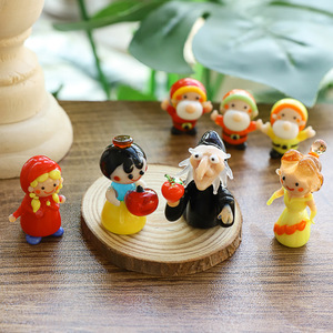 Décorations de bureau créatives <span class=keywords><strong>et</strong></span> exquises, ornements en verre, <span class=keywords><strong>Blanche</strong></span>-<span class=keywords><strong>Neige</strong></span> <span class=keywords><strong>et</strong></span> <span class=keywords><strong>les</strong></span> <span class=keywords><strong>Sept</strong></span> <span class=keywords><strong>Nains</strong></span>, ornements de conte de fées mignons <span class=keywords><strong>et</strong></span> amusants - Product Image 3