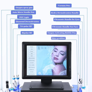 2025 multifunzione idro diamante Peeling acqua viso Micro dermoabrasione idra ossigeno rimozione punti neri e idratazione profonda - Product Image 5