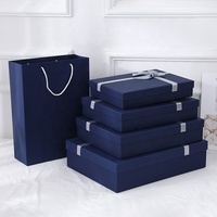 Boîte cadeau rigide de luxe avec couvercle amovible, logo personnalisé, pelliculage mat, matériaux recyclés, emballage pour bougies, ruban