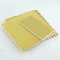 Panel Aislante Personalizado de Alta Resistencia Mecánica, Color Amarillo Claro 3240, Personalizable, Clasificación Térmica B 130C, 1kV-35kV