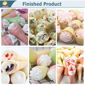 Orme Cone trung tâm kem đầy mứt Marshmallow máy hoàn toàn tự động dây chuyền sản xuất kẹo bông - Product Image 6