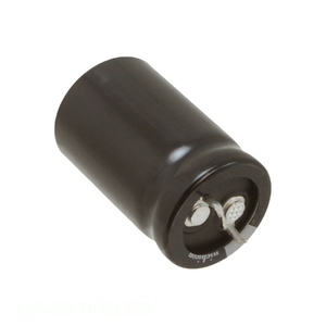 Condensateur traversant LGG2E471MELZ35, canal fabricant, CAP ALUM 470UF 20% 250V SNAP TH 470 uF - Product Image 1