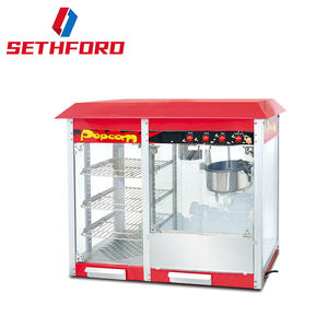 ขายส่งราคาอุตสาหกรรมเครื่องทำข้าวโพดคั่วหยอดเหรียญหวานเครื่องข้าวโพดคั่วเชิงพาณิชย์/เครื่องทำข้าวโพดคั่วกับตู้แสดง - Product Image 1