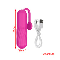 Vibrateur à balle rechargeable en silicone, best-seller Amazon, 10 vitesses, massage du clitoris, mini-vibrateur à balle, vibromasseur étanche