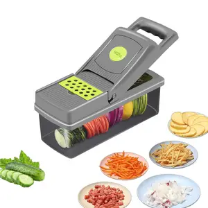 Cortador De Verduras Multifunctionele Chopper Ui Snijmachines Maken Machine Tomaat Apple Aardappel Machine Kool Vegetable Slicer