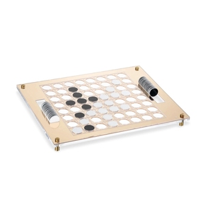 Moderno Lucite acrilico otello <span class=keywords><strong>gioco</strong></span> con bulloni d'oro - Product Image 1