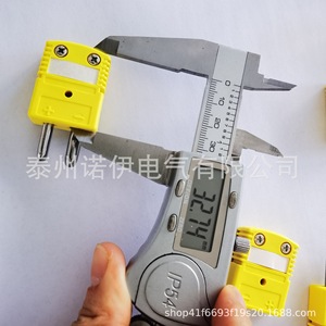 K Type Thermocouple Plug Socket OSTQ K MF <b>Quick</b> Connect Temperature Sensor <b>Connector</b> 12.75 Mm Measurement Wire - Product Image 5