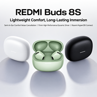 Écouteurs sans fil semi intra-auriculaires REDMI Buds 8S avec ANC, transducteur 11 mm, autonomie 40H, TWS, vente en gros pour le sport