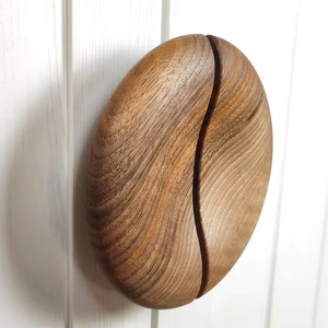 Poignées de porte en bois, amélioration pour les armoires <span class=keywords><strong>IKEA</strong></span>, poignées de placard en bois, poignées de tiroir en noyer - Product Image 1