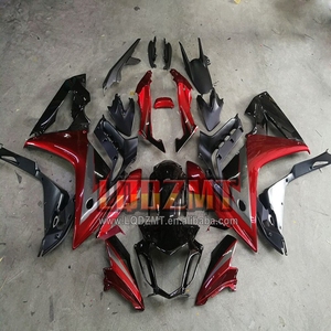 Cuerpo de inyección para HONDA <span class=keywords><strong>CBR</strong></span> <span class=keywords><strong>650F</strong></span> 650 CBR650 F CBR650F 11 12 13 14 98No.25 2015 2016 2017 2018 vino rojo OEM carenado - Product Image 1