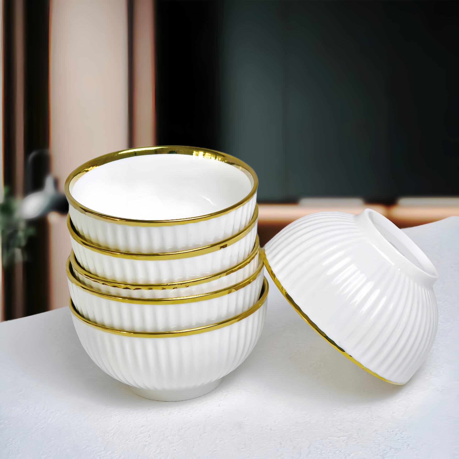 4.5 inch gold edge yamada bowl-120 pcs box