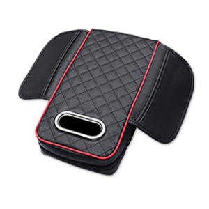 Wholesale Car Armrest <b>Cover</b> PU <b>Leather</b> With Tissue Storage Memory Foam Height Pad Auto Center Protective <b>Cushion</b> Support - Product Image 1