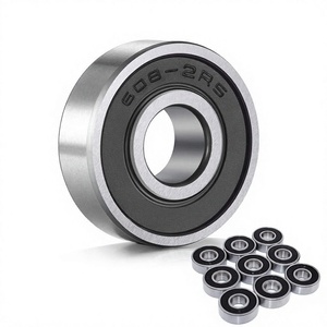 <span class=keywords><strong>Roulement</strong></span> à billes à gorge profonde en acier chromé de haute précision 8x22x7mm 608 2RS, étanche à l'huile, faible bruit, longue durée de vie, pour moteur de vélo - Product Image 1