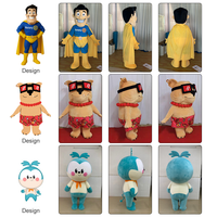 Op maat gemaakt kerst dieren mascottekostuum met aangepaste kleur & maat voor feestjes, unisex volwassenen.