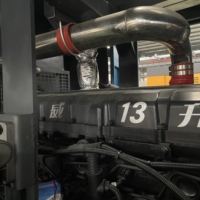 Kompresor Sekrup Murah 1200cfm 30bar 1250cfm Kompresor Dua Tahap Kompresor Udara Sekrup untuk Pertambangan Diesel
