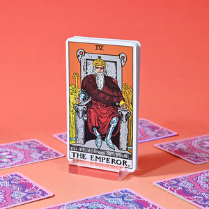 Cartas de Tarot con Diseño Artístico Personalizado, Baraja de Oráculos para Entrenamiento de <span class=keywords><strong>Mindfulness</strong></span> e Intuición - Product Image 1