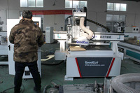 GoodCut 1325 atc machine de routeur de bois cnc avec scie pour mdf