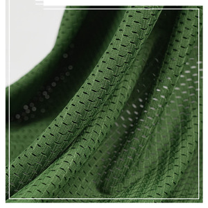 ผ้าถักตาข่ายโพลีเอสเตอร์ 100% แบบแห้งเร็ว 210GSM สำหรับเสื้อครอปอเมริกันฟุตบอลสำหรับผู้หญิงในวันแข่งขันของวิทยาลัย - Product Image 2