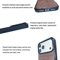 Coque de protection antichoc de style professionnel avec cadre d'appareil photo pour iPhone 17 Pro Max / 16 / 15 / 14 / 13
