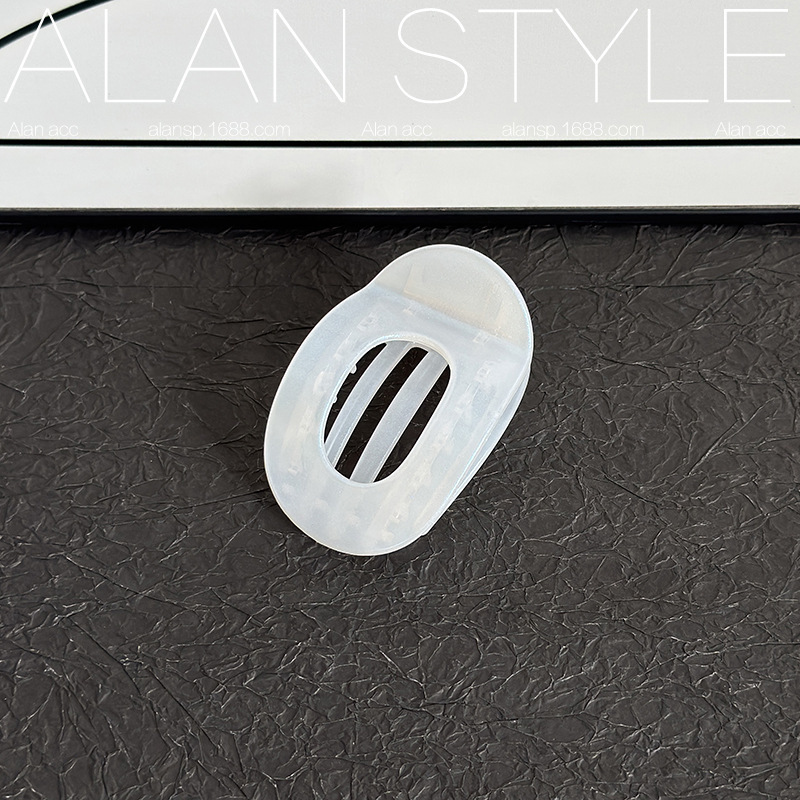 Rond blanc laiteux 10cm