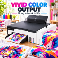 Printer DTF Desktop Murah L8058 A4 untuk Transfer Panas Langsung ke Film, Cetak DIY pada Kaos, Tekstil, dan Kain