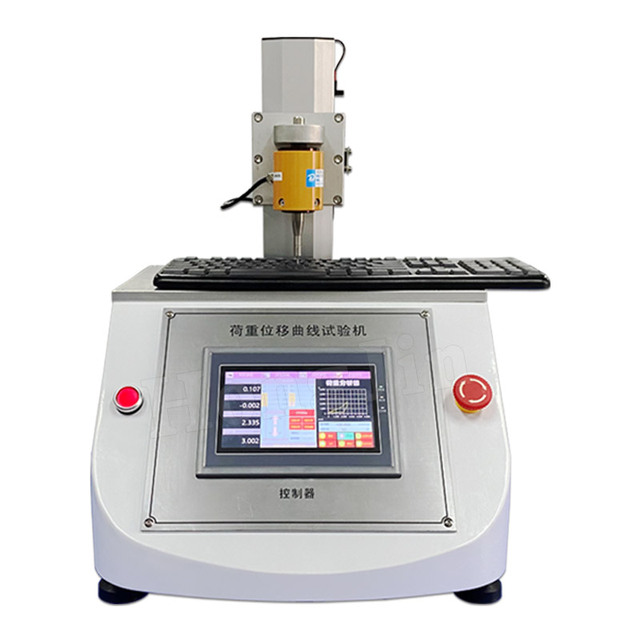 Computer Keyboard Button Fatigue Testing Equipment Touchscreen Button Load-Displacement Curve Testing Machine Button Tester