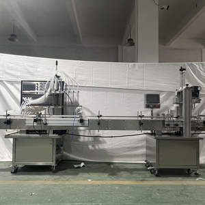 Máquina automática de llenado de líquidos de 8 cabezales con línea de tapado para botellas de leche y jugo, accionada eléctricamente, de alta precisión, 380V - Product Image 3