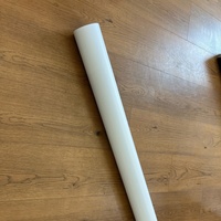 Bâche brillante durable Yuyuan, dos blanc, bannière flexible imprimable, matériau publicitaire