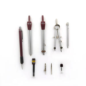 Ensemble d'instruments mathématiques professionnels tout-en-un <span class=keywords><strong>de</strong></span> 9 pièces, ensemble <span class=keywords><strong>de</strong></span> géométrie, ensemble <span class=keywords><strong>de</strong></span> mathématiques pour le <span class=keywords><strong>dessin</strong></span> - Product Image 3