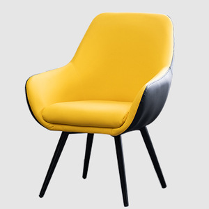 <span class=keywords><strong>Fauteuil</strong></span> en cuir minimaliste moderne le plus vendu avec pieds en bois pour le mobilier de salon - Product Image 3