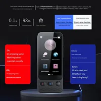 Traducteur Portable Intelligent Précis en Gros, Interprétation Simultanée Hors Ligne, Écran 3,5 Pouces, 138 Langues, Recharge USB