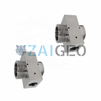 Pièces détachées pour jet d'eau H2O JET 100048-6 048198-1 Corps de vanne 60k Vanne marche/arrêt 1/4\" Entrée Machine de découpe à jet d'eau Remplacement de pièces