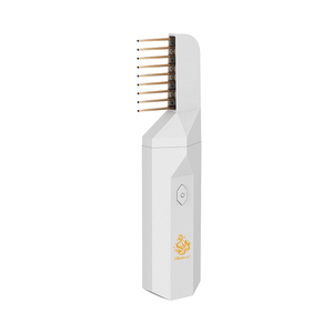 Portable Brûleur D'encens Électrique <span class=keywords><strong>Brosse</strong></span> À Cheveux Bukhoor ABS Bakhoor Brûleur Peigne Cheveux <span class=keywords><strong>Encensoir</strong></span> Diffuseur Bakhoor Encens pour Cheveux - Product Image 3