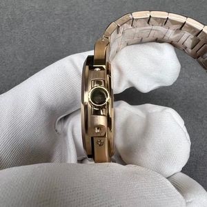 Diseño clásico de estilo lujoso, caja plateada de acero inoxidable para hombre, reloj mecánico automático de 40mm para hombre 5712 - Product Image 4