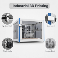 Imprimante 3D industrielle, grande coque en tôle, haute vitesse, haute précision, PLA, ABS, TPU