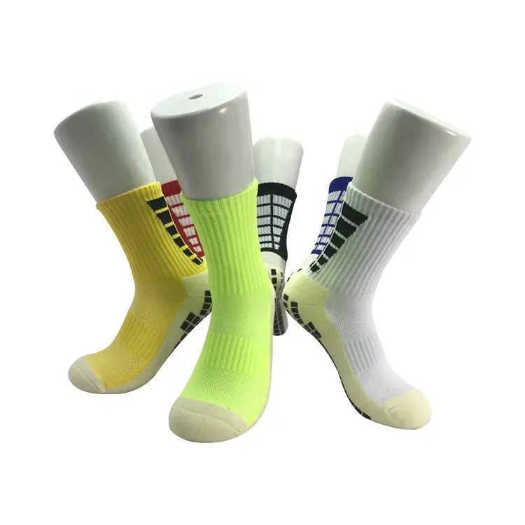 High Quality Sweat Absorption Bright Colors Styles Football Socks Designer Sports Socks for Men