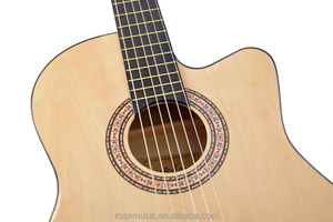 <span class=keywords><strong>Guitarra</strong></span> Clásica <span class=keywords><strong>de</strong></span> Nylon <span class=keywords><strong>de</strong></span> 6 Cuerdas para Estudiantes Principiantes, Calidad Económica, Instrumentos Musicales 4/4 <span class=keywords><strong>de</strong></span> Fábrica - Product Image 2