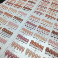 18 formes 6 couleurs 3 en 1 Gel X ongles roses pointes françaises 15 tailles couverture complète gel doux français pré-conception pointes d'ongles personnalisées