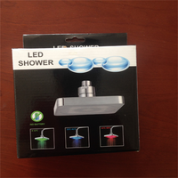 Pommeau de douche LED ABS portable de 6 pouces pour salle de bain – Meilleure vente