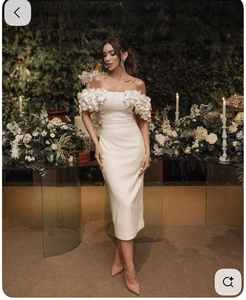 LY-PD0305 Meerjungfrau-Abendkleid Korsett-Oberteil Satin mit 3D-Blumen Schulterfreies Sexy Damen-Partykleid Ballkleider - Product Image 6