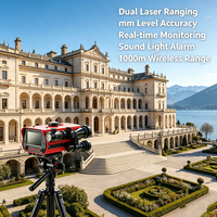 Dispositif de Détection de Déplacement et de Déformation pour la Protection des Maisons de Luxe avec Télémètre Laser, Capteur de Gaz, Vision Nocturne HD et Double Alarme