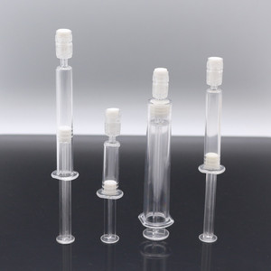 Toptan 1ml 3ml 5ml 10ml şeffaf plastik yağ kozmetik ambalaj için Luer kilidi ile önceden doldurulmuş şırınga - Product Image 6
