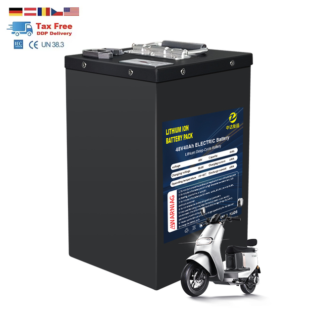 OEM 48V 60V 72V 20Ah 26Ah 32Ah 40Ah 50Ah 55Ah 60Ah 80AH Lithium Ion Battery Pack for Electric Motorcycles Lithium Batteries
