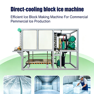 Direct Cooling Block <b>Ice</b> <b>Machine</b> Industrial <b>Ice</b> Maker 3 Ton Per 24 Hours Large <b>Ice</b> Block Production Equipment - Product Image 1