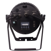 Projecteur LED COB Zoom RGBW 4-en-1 200W, contrôlé par DMX512, étanche IP65, pour éclairage de scène