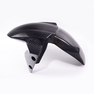 Guardabarros Delantero de Fibra de Carbono 3K con Acabado Brillante y Orificios de Montaje Preperforados para 765 RS 2020-2023 (180 Días de Garantía) - Product Image 1