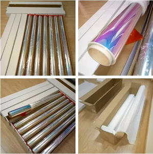 Adhésif de colle de polyester irisé dichroïque laminé <span class=keywords><strong>arc</strong></span>-<span class=keywords><strong>en</strong></span>-<span class=keywords><strong>ciel</strong></span> <span class=keywords><strong>Film</strong></span> caméléon fenêtre 138cm * 30m - Product Image 5