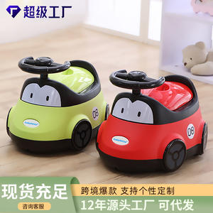 เบาะนั่งในรถยนต์สำหรับเด็ก Babyhood สีแดง พร้อมช่องเก็บของ สำหรับฝึกการขับถ่ายของเด็กวัยเตาะแตะ - Product Image 5